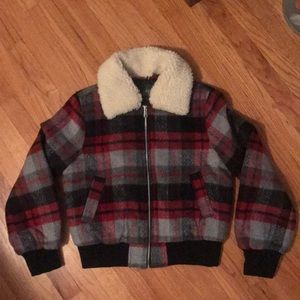 NWT Plaid Winter Jacket